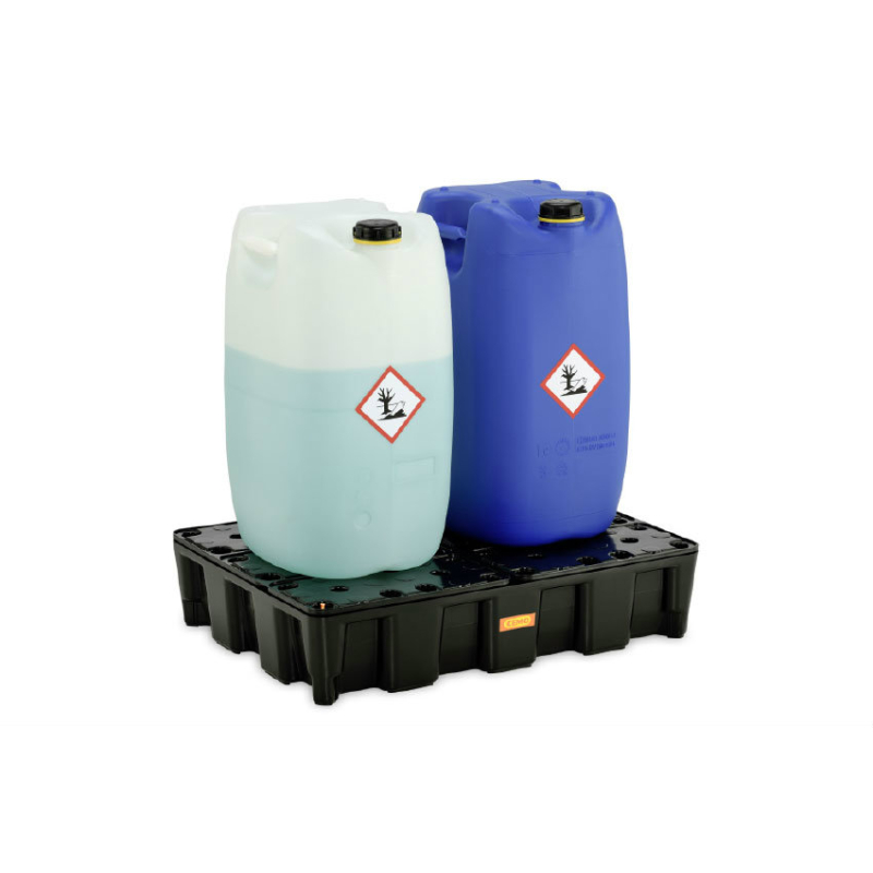 Bac de R&eacute;tention HD Bas 60L avec Caillebotis - REC-0013-020 - Linum