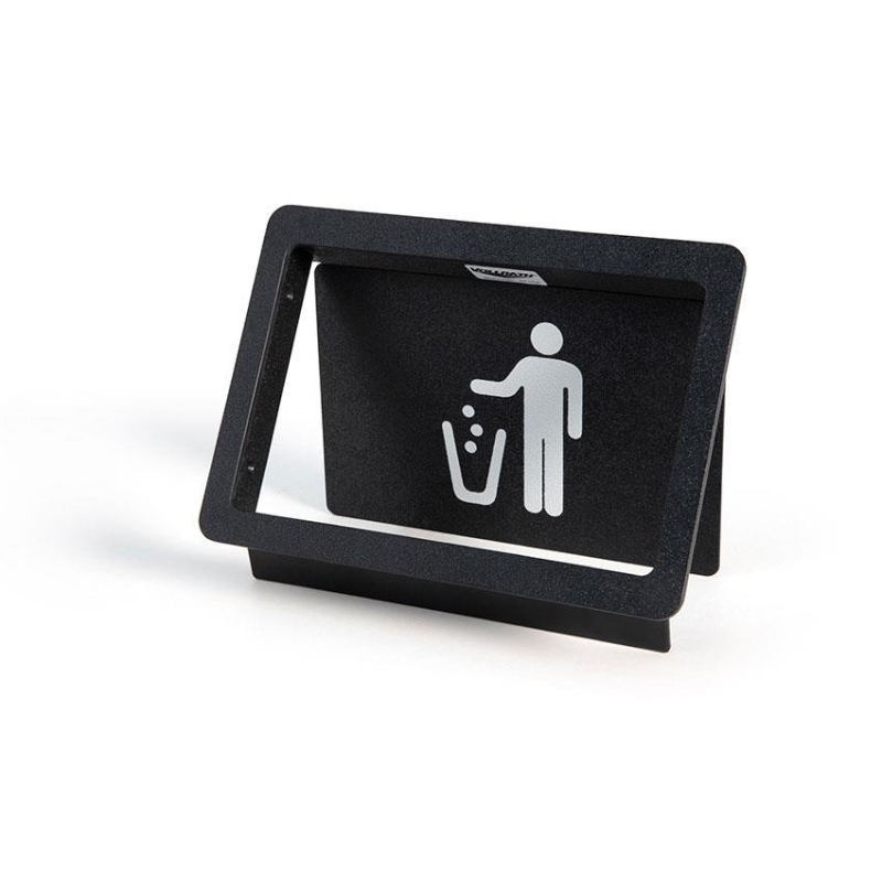 Vide-d&eacute;chets en inox A Ressort Encastrable - SWK-0021-020 - Linum