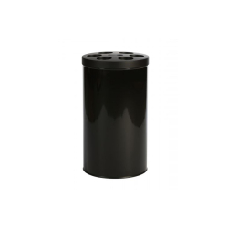 Collecteur &agrave; Gobelets 40L en M&eacute;tal avec R&eacute;ceptacle pour Cuill&egrave;res - CPC-0001-020 - Linum