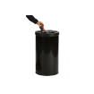 Collecteur &agrave; Gobelets 40L en M&eacute;tal avec R&eacute;ceptacle pour Cuill&egrave;res - CPC-0001-020 - Linum