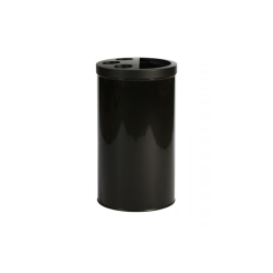 Poubelle combin&eacute;e 40L m&eacute;tal pour gobelets et d&eacute;chets g&eacute;n&eacute;raux - CPC-0002-020 - Linum