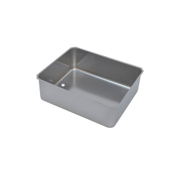 Bac bain-marie inox &agrave; souder 2/1 avec ouverture 3/4' - LBM-0002-000 - Linum