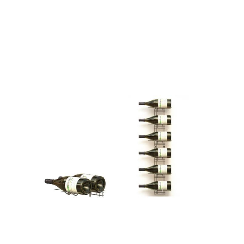 Casier &agrave; vin VisioPlan 6 niveaux pour 12 Magnums - VSR-1240-845 - Linum