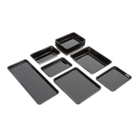 Kit GN - Plateaux rectangulaires haute brillance - LPK-8012-020 - Linum