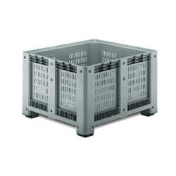 Caisse-palette Perfor&eacute;e 610L 4 Pieds - BPP-1101-050 - Linum