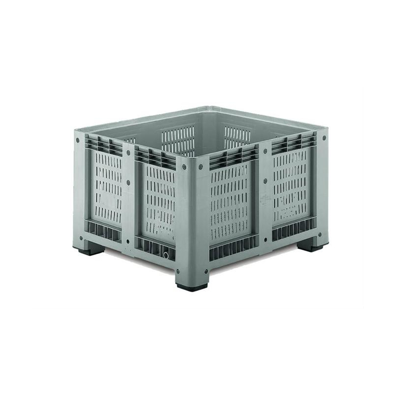 Caisse-palette Perfor&eacute;e 610L 4 Pieds - BPP-1101-050 - Linum