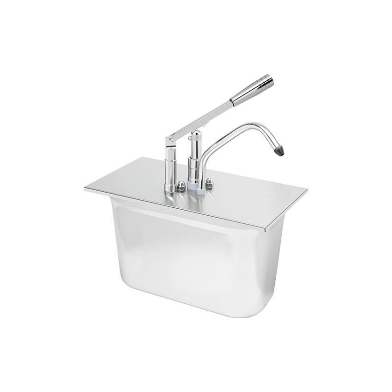 Pompe &agrave; Sauce en Inox pour GN 1/4 Profondeur 200mm - KSD-2520-000 - Linum