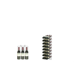 Casier &agrave; Vin de Pr&eacute;sentation VisioPlus 8 Niveaux - 24 Bouteilles - VSR-2230-845 - Linum