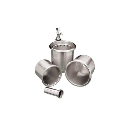 Kit fontaine &agrave; eau & r&eacute;servoir d'eaux Acier Inox avec Robinet - LHW-2000-000 - Linum