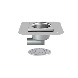 Siphon de sol en inox &Eacute;vacuation optimale - FMC-3026-000 - Linum