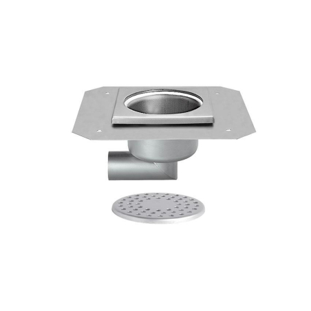 Siphon de sol en inox &Eacute;vacuation optimale - FMC-3026-000 - Linum