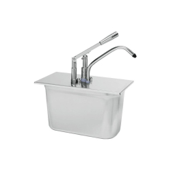 Distributeur de sauce en inox &agrave; Pompe Ajustable - KSD-2530-000 - Linum