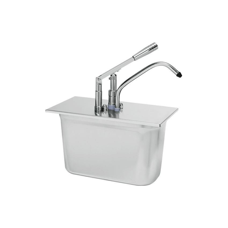 Distributeur de sauce en inox &agrave; Pompe Ajustable - KSD-2530-000 - Linum