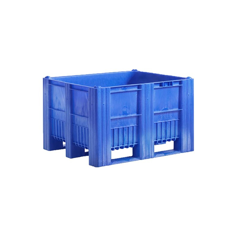 Caisse-palette Hygi&eacute;nique Monobloc 3 Semelles - BHC-1300-060 - Linum