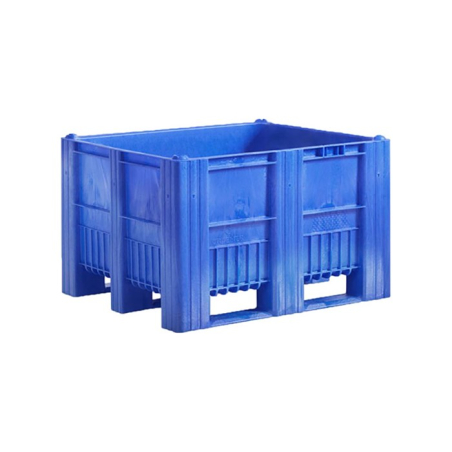 Caisse-palette Hygi&eacute;nique Monobloc 3 Semelles - BHC-1300-060 - Linum