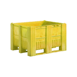Caisse-Palette Hygi&eacute;nique 1200x1000x740mm - BHC-1300-080 - Linum