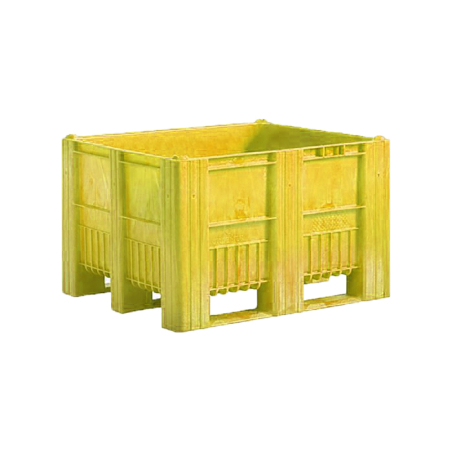 Caisse-Palette Hygi&eacute;nique 1200x1000x740mm - BHC-1300-080 - Linum