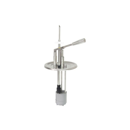 Distributeur de sauce en inox avec syst&egrave;me de pompe et seringue - KSD-1500-000 - Linum