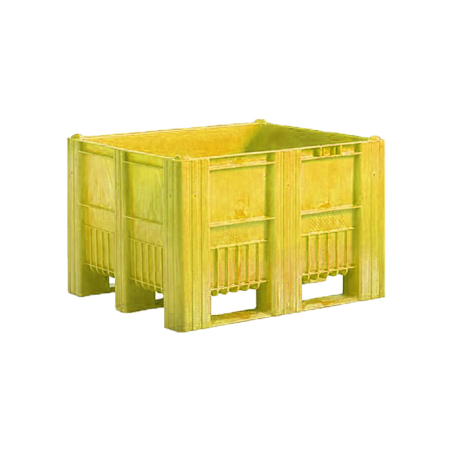 Caisse-Palette Hygi&eacute;nique Monobloc 1200x800x740mm - BHC-8300-080 - Linum
