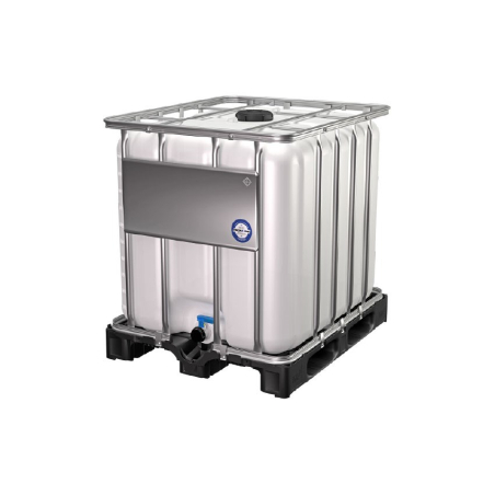 Conteneur IBC sur Palette Plastique Capacit&eacute; 1000L - IBC-1000-000 - Linum