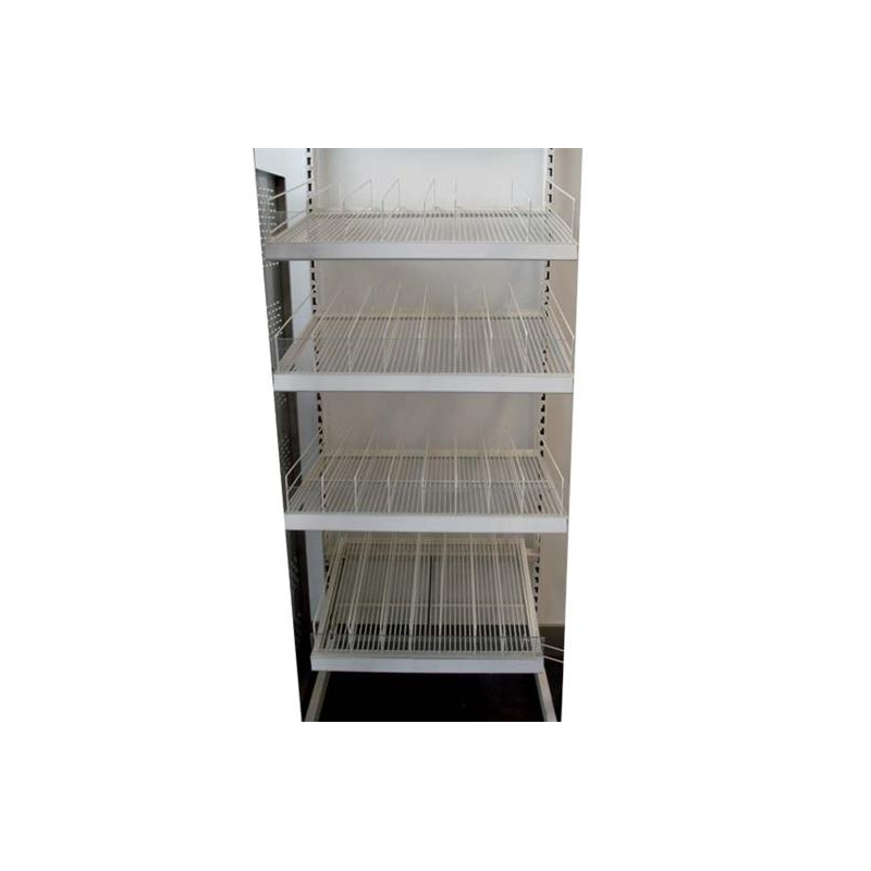 Rayonnages FIFO inclinable pour portes vitr&eacute;es - FIF-1520-010 - Linum