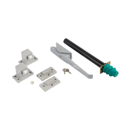 Fermeture de chambre froide Laqu&eacute;e et &agrave; Cl&eacute; - FDC-2201-000 - Linum