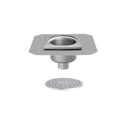 Siphon de sol en inox &Eacute;vacuation optimale - FMC-3125-000 - Linum