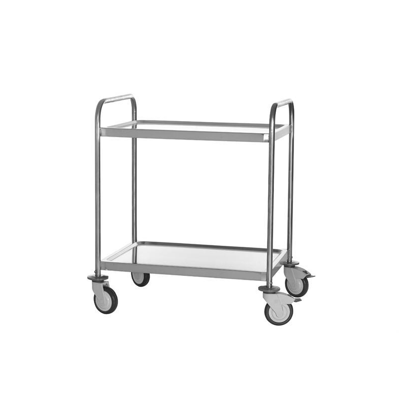 Chariot de Service Inox 2 Plateaux - CRT-4620-000 - Linum