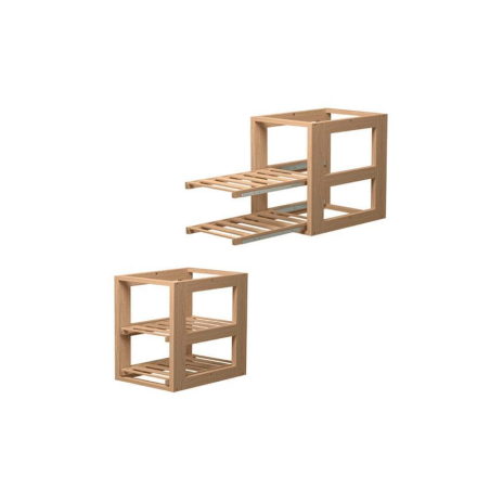 Syst&egrave;me VisioBox avec 2 clayettes coulissantes - VSR-5102-000 - Linum