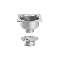 Siphon de sol en inox Heavy Duty 250x250mm - FMC-4103-000 - Linum