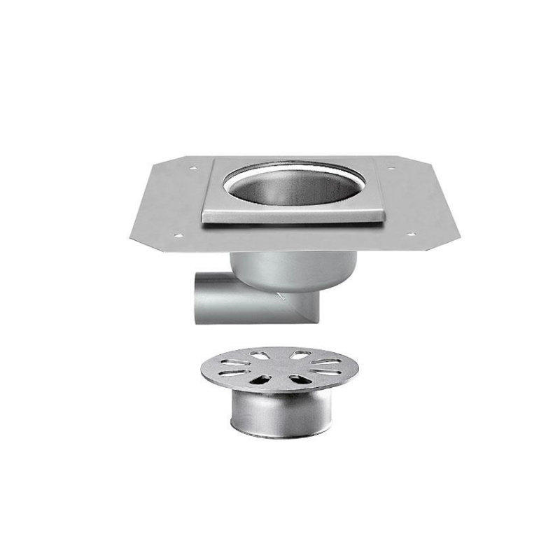 Siphon de sol en inox D&eacute;bit &eacute;lev&eacute; - FMC-3025-000 - Linum