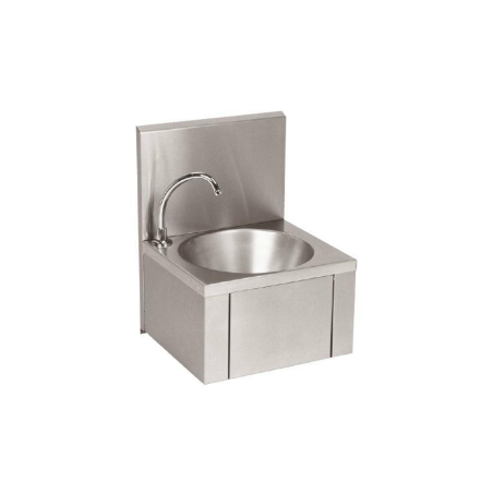 Lave-mains en Inox avec cuve ronde - LHH-1110-000 - Linum