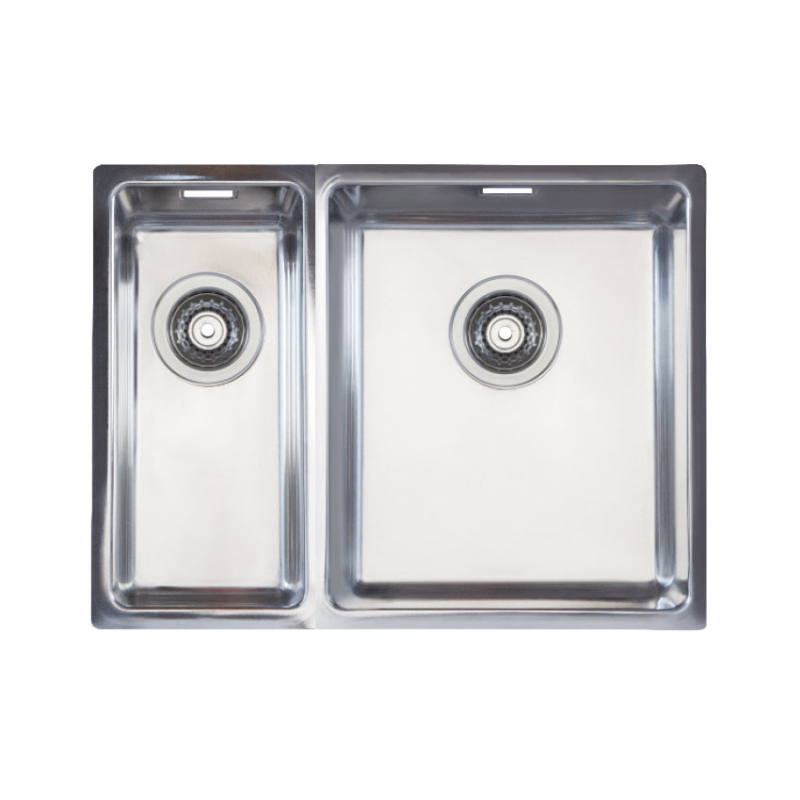 &Eacute;viers Pure R15 Double Cuve R15 Polie avec Cr&eacute;pines - RMR-5130-841 - Linum