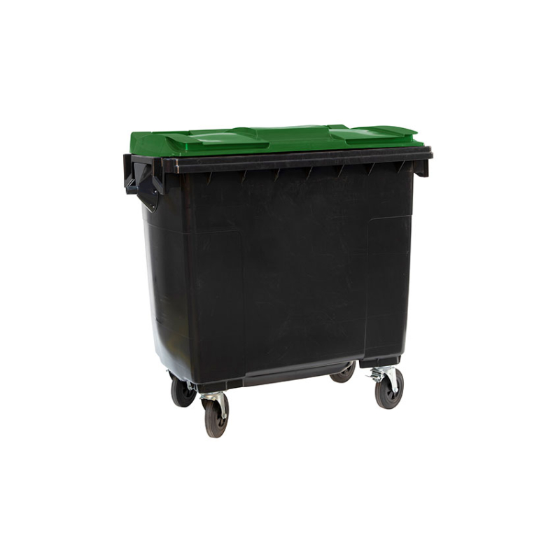 Conteneur &agrave; 4 roues pivotantes Capacit&eacute; 770L - WCO-7701-040 - Linum