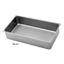 Bac Bain-Marie en Inox &agrave; Souder 4/1 Sans Ouverture - LBM-0004-000 - Linum