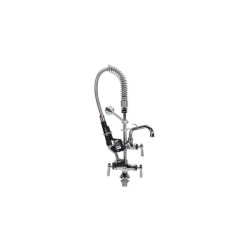 Douchette de Pr&eacute;lavage Mini Monotrou avec Robinet Interm&eacute;diaire 1/4 Tour - LKE-2414-000 - Linum