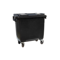 Conteneur &agrave; d&eacute;chets 4 roues pivotantes Ergonomique 770L - WCO-7700-020 - Linum