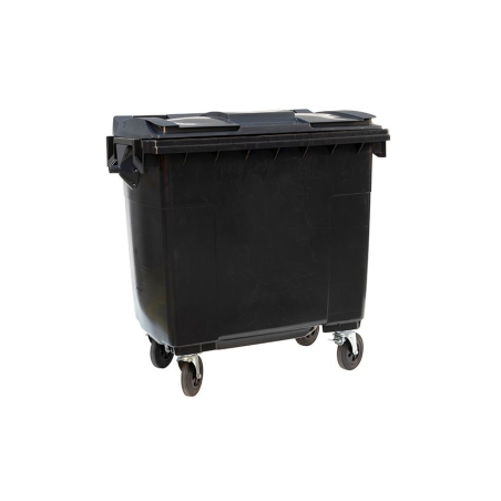 Conteneur &agrave; d&eacute;chets 4 roues pivotantes Ergonomique 770L - WCO-7700-020 - Linum