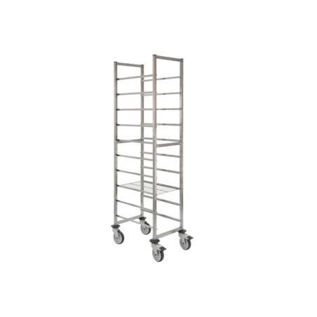 Chariot Inox Gastro 10 Niveaux - CRT-1110-000 - Linum