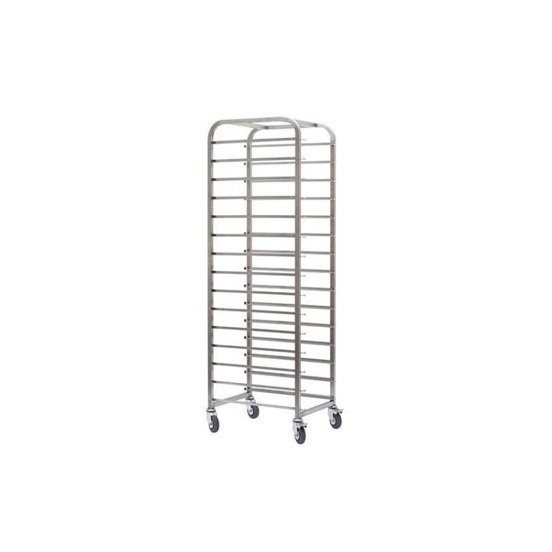Chariot Inox Bakery 600x400mm 15 Niveaux - CRT-2350-000 - Linum