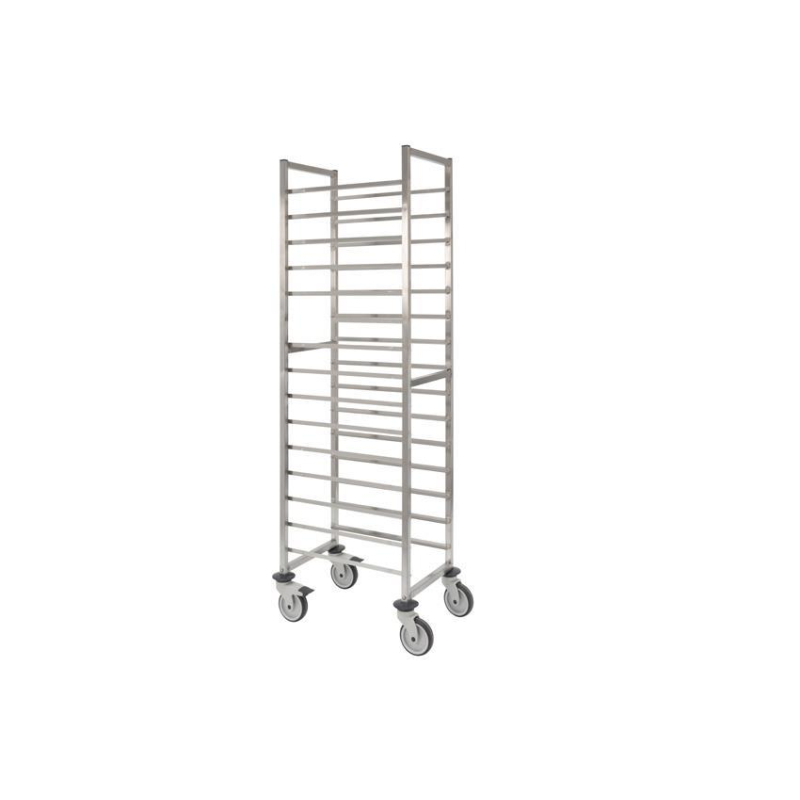 Chariot Inox Gastro 15 Niveaux - CRT-1150-000 - Linum