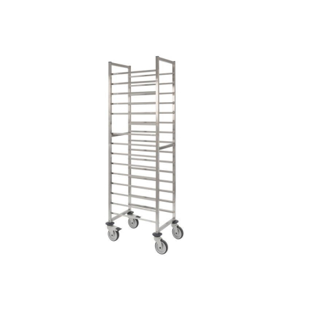 Chariot Inox Gastro 15 Niveaux - CRT-1150-000 - Linum
