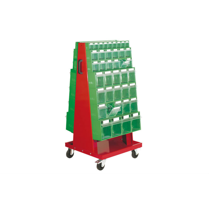 Chariot & supports M&eacute;tallique Double face - STR-8004-070 - Linum
