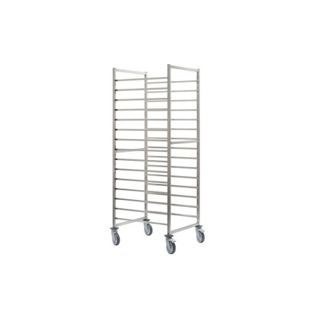 Chariot Inox Gastronorm - 15 Niveaux Entr: 530mm - CRT-1250-000 - Linum