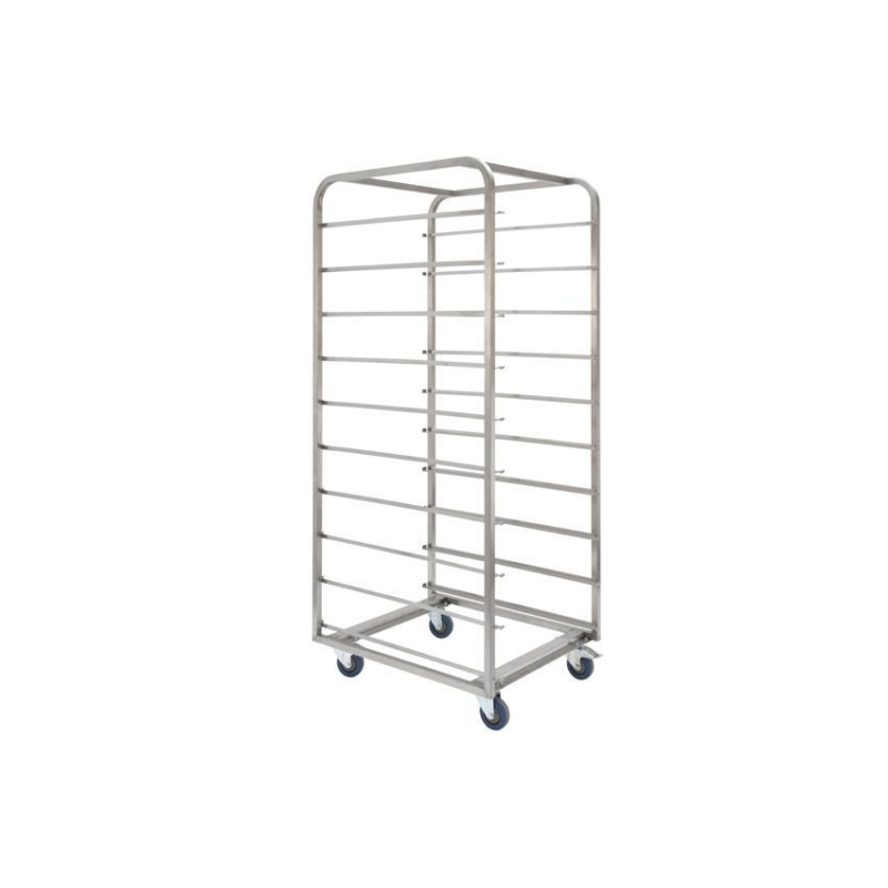 Chariot Inox Bakery 800x600mm 10 Niveaux - CRT-2610-000 - Linum