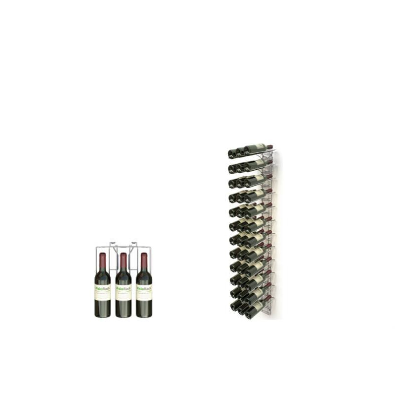 Casier &agrave; Vin de Pr&eacute;sentation VisioPlus - 12 Niveaux, 36 Bouteilles - VSR-2330-845 - Linum