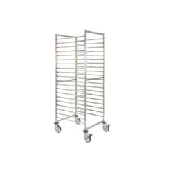 Chariot inox gastro 20 niveaux - CRT-1220-000 - Linum