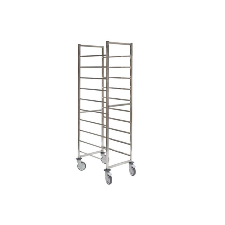 Chariot Inox Bakery pour Plateaux 600x400mm - CRT-0310-000 - Linum