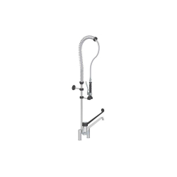 Douchette de pr&eacute;lavage bi-trou montage sur table - LKF-2631-000 - Linum