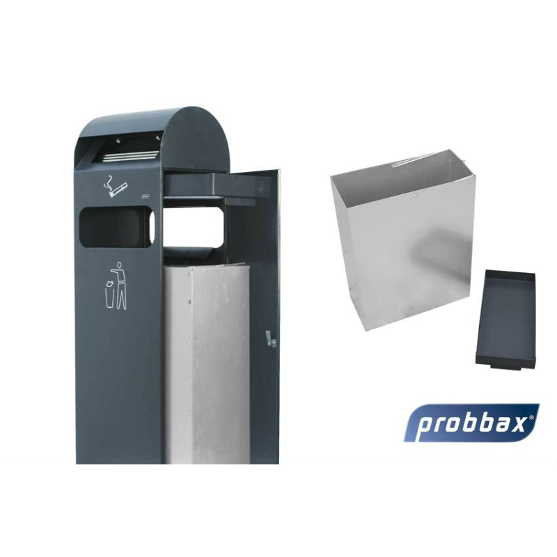 Combin&eacute; poubelle/cendrier Fin et Esth&eacute;tique - ATF-4103-022 - Linum